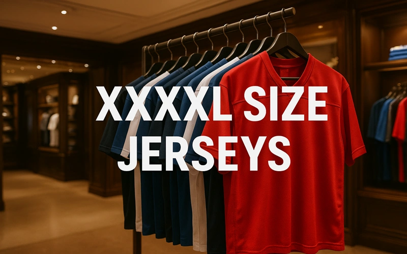 XXXXL Size Jerseys