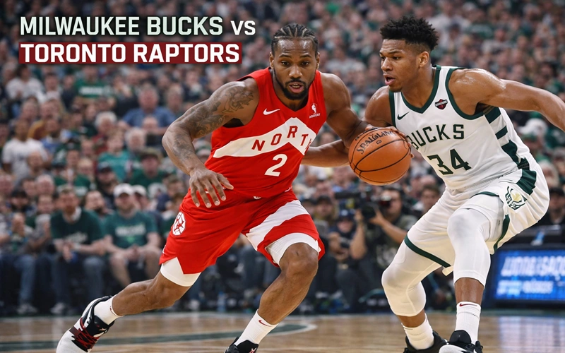 milwaukee bucks vs toronto raptors match player stats