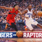 76ers vs toronto raptors match player stats