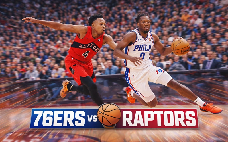 76ers vs toronto raptors match player stats