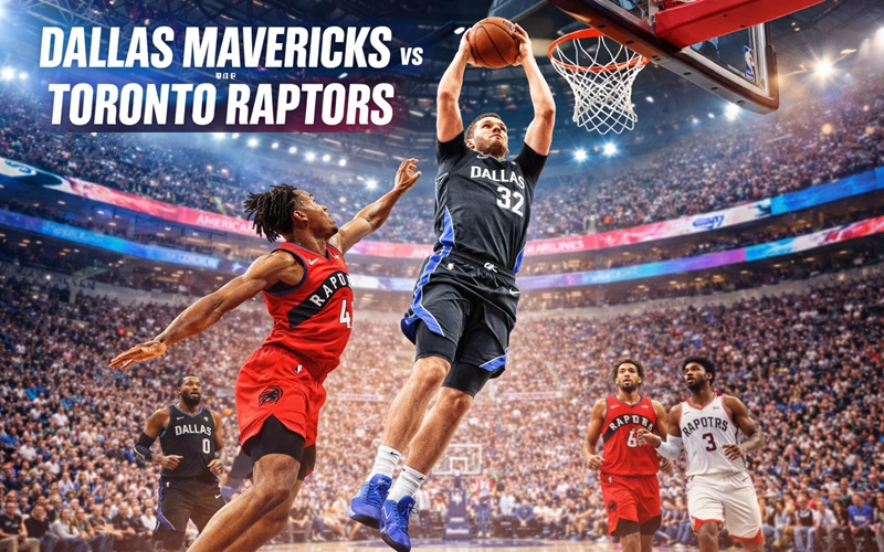 Dallas Mavericks vs Toronto Raptors Match Player Stats